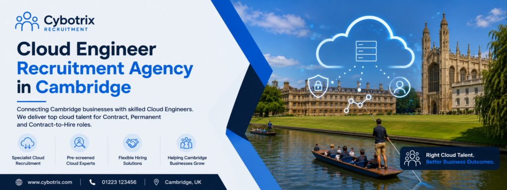 Cloud engineer recruitment in Cambridge